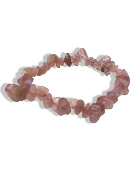 Natural Strawberry Crystal Snowflake Crystal Bracelet