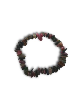 Natural Tourmaline Snowflake Crystal Bracelet