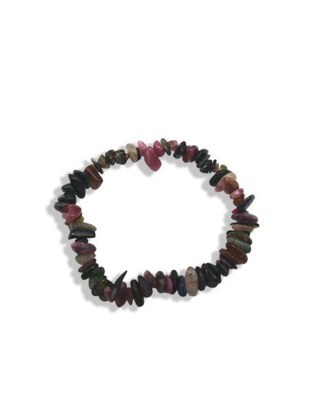 Natural Tourmaline Snowflake Crystal Bracelet